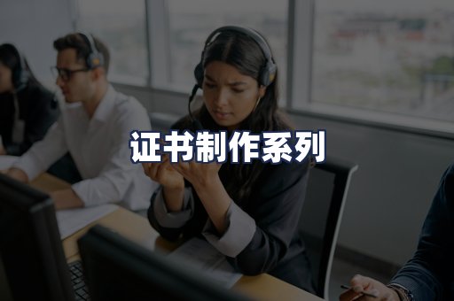 证书制作系列